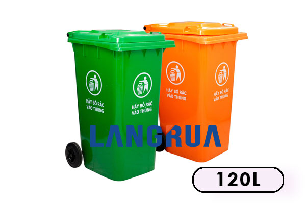 thùng đựng rác nhựa 120l